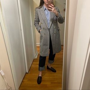 J.Crew Fully Lined Gray Wool Coat, 2P